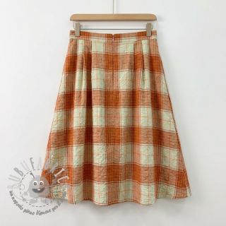 Viscosa CRINKLE Check mint