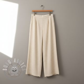 Viscosa CHENILLE JACQUARD ecru