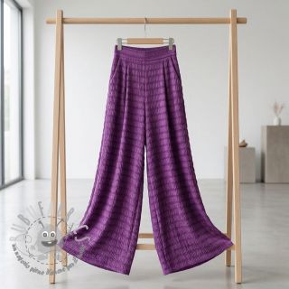 Viscosa CHENILLE JACQUARD cerise