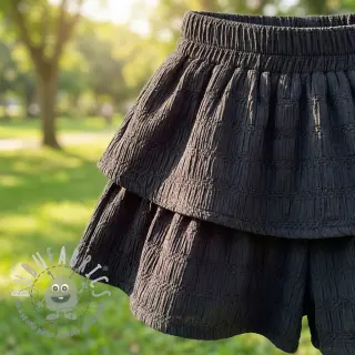 Viscosa CHENILLE JACQUARD black