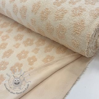 Spugna Knitted flowers ecru