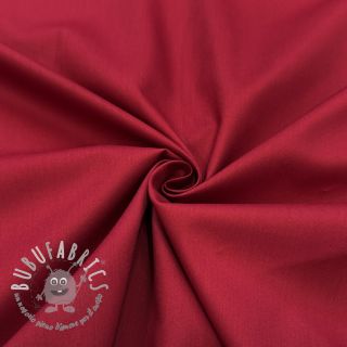 Tessuto in cotone e viscosa wine red