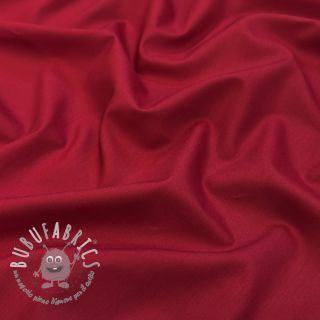 Tessuto in cotone e viscosa wine red