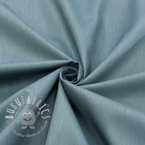 Tessuto in cotone e viscosa petrol