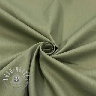 Tessuto in cotone e viscosa olive