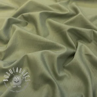 Tessuto in cotone e viscosa olive