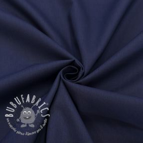 Tessuto in cotone e viscosa navy