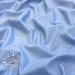 Tessuto in cotone e viscosa baby blue