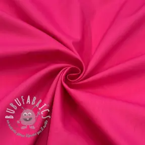Tessuto in cotone e viscosa fuchsia
