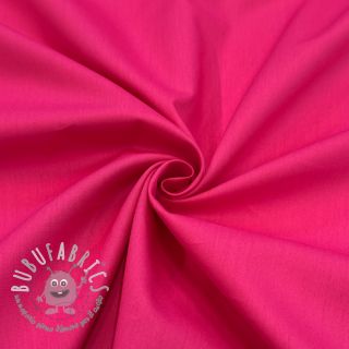 Tessuto in cotone e viscosa fuchsia