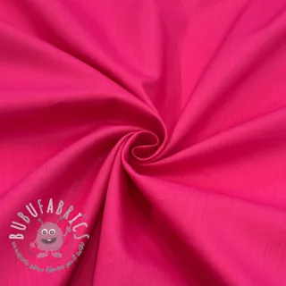 Tessuto in cotone e viscosa fuchsia