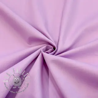 Tessuto in cotone e viscosa lilac