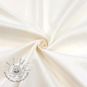 Tessuto in cotone e viscosa ecru