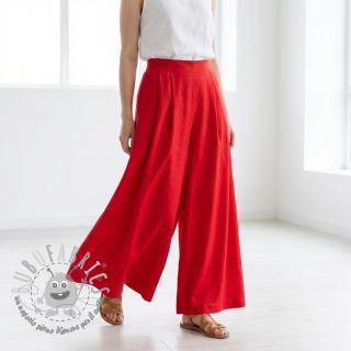 Tessuto in cotone e viscosa red