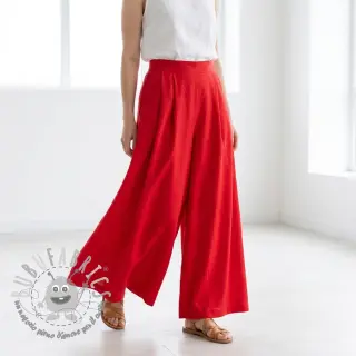 Tessuto in cotone e viscosa red