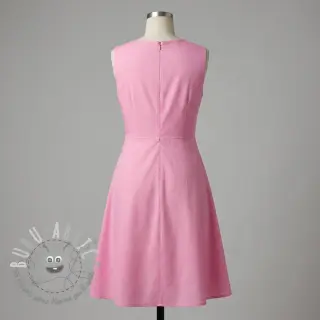 Tessuto in cotone e viscosa light pink