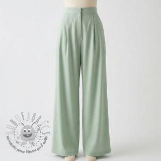 Tessuto in cotone e viscosa mint