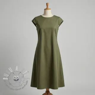 Tessuto in cotone e viscosa pickle