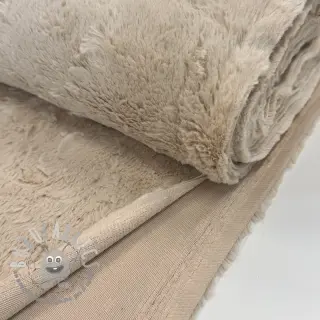 Pelliccia sintetica Maya beige