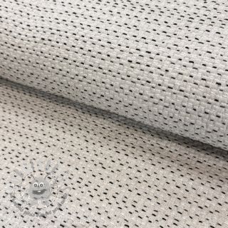 Tessuto decorativo PIQUE Khanta ecru