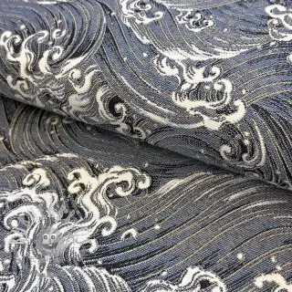 Tessuto decorativo jacquard Swell allover argent