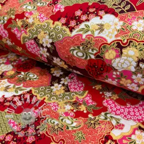 Tessuto di cotone JAPAN collection design O