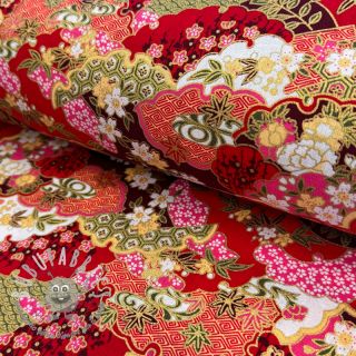 Tessuto di cotone JAPAN collection design O