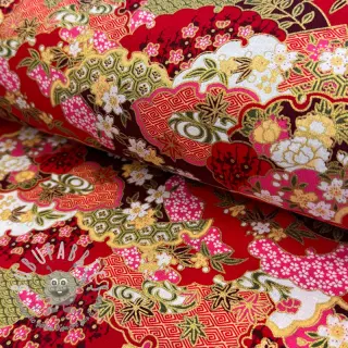 Tessuto di cotone JAPAN collection design O