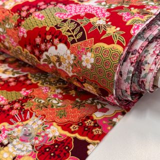 Tessuto di cotone JAPAN collection design O