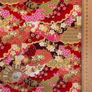 Tessuto di cotone JAPAN collection design O