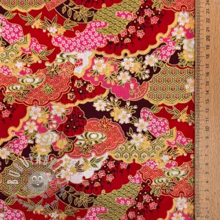 Tessuto di cotone JAPAN collection design O