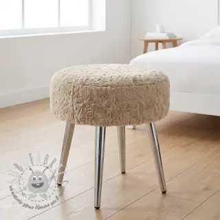 Pelliccia sintetica Maya beige