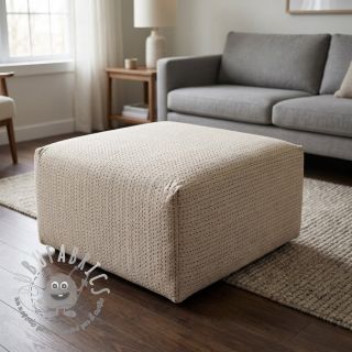 Tessuto decorativo PIQUE Khanta ecru