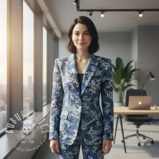 Tessuto di cotone JAPAN collection design Q