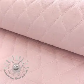 Mussola/Doppia garza QUILT Wave soft rose