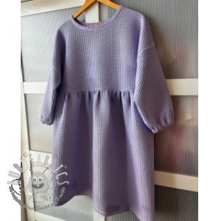 Cotone a nido d'ape bright lilac