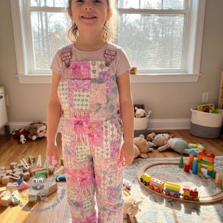 Mussola/Doppia garza STEPPED Flowers light pink digital print