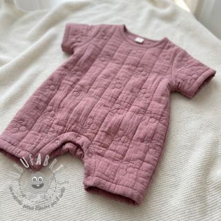 Mussola/Doppia garza STEPPED Cherries mauve