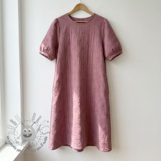 Mussola/Doppia garza STEPPED Cherries mauve