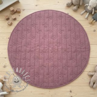 Mussola/Doppia garza STEPPED Cherries mauve