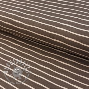 Jersey Stripes taupe