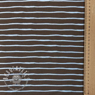 Jersey Stripes dark khaki