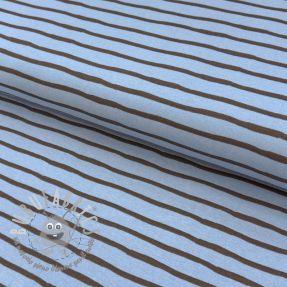 Jersey Stripes dusty blue