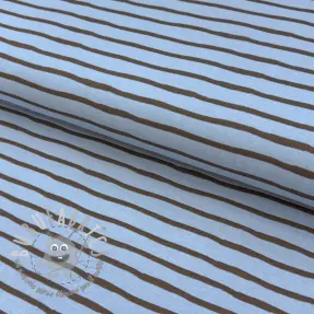 Jersey Stripes dusty blue