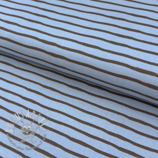 Jersey Stripes dusty blue