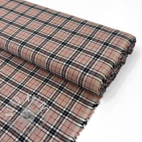 Tessuto di cotone LIGHT FLANNEL Check design F