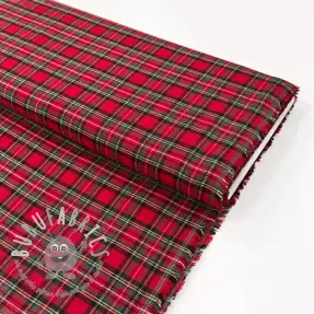 Tessuto di cotone LIGHT FLANNEL Check design G
