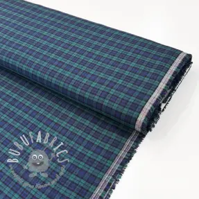 Tessuto di cotone LIGHT FLANNEL Check design A