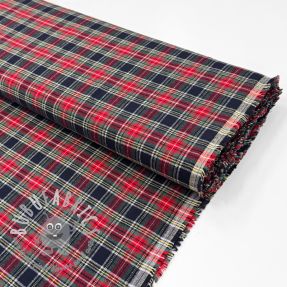 Tessuto di cotone LIGHT FLANNEL Check design C