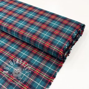 Tessuto di cotone LIGHT FLANNEL Check design E